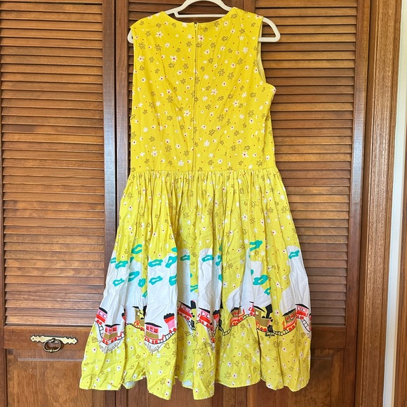 Mary Blair by Pinup Couture train dress size 2X. - Picture 8 of 10